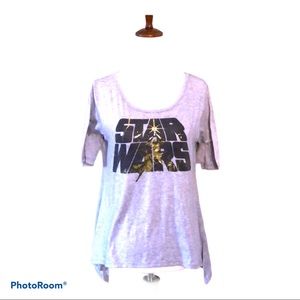 Lofi STAR WARS 3/4 Sleeve Tee Shirt Lucas Films Small‎
